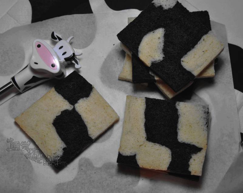 Portuguese Toast Dressed as a Cow