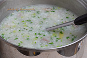 Steps for Making White Radish Beef Congee