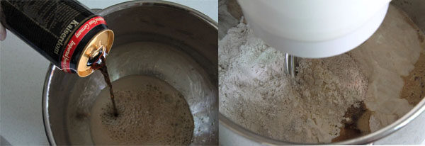 Steps for Making Dark Rye Beer Bread