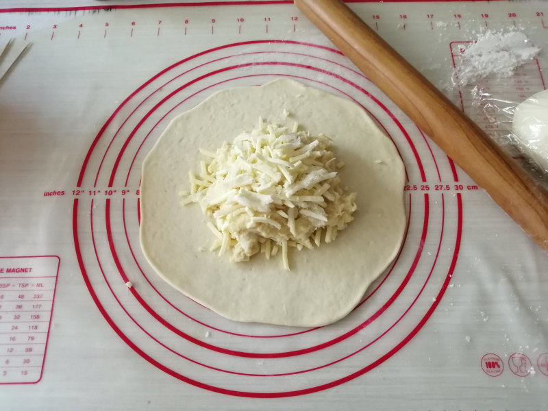 Steps for Making Durian Lava Cheese Cake