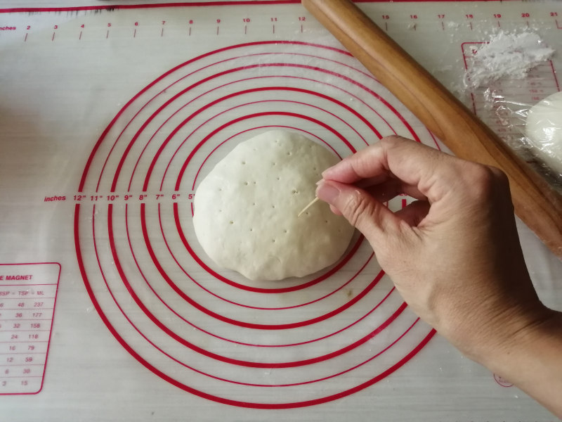 Steps for Making Durian Lava Cheese Cake