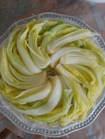 Garlic Vermicelli Baby Cabbage - Cabbage with Seafood Flavor Cooking Steps