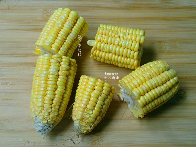 Steps for Making Honey Glazed Corn on the Cob