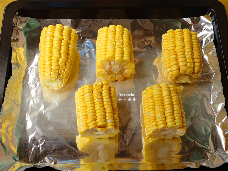 Steps for Making Honey Glazed Corn on the Cob