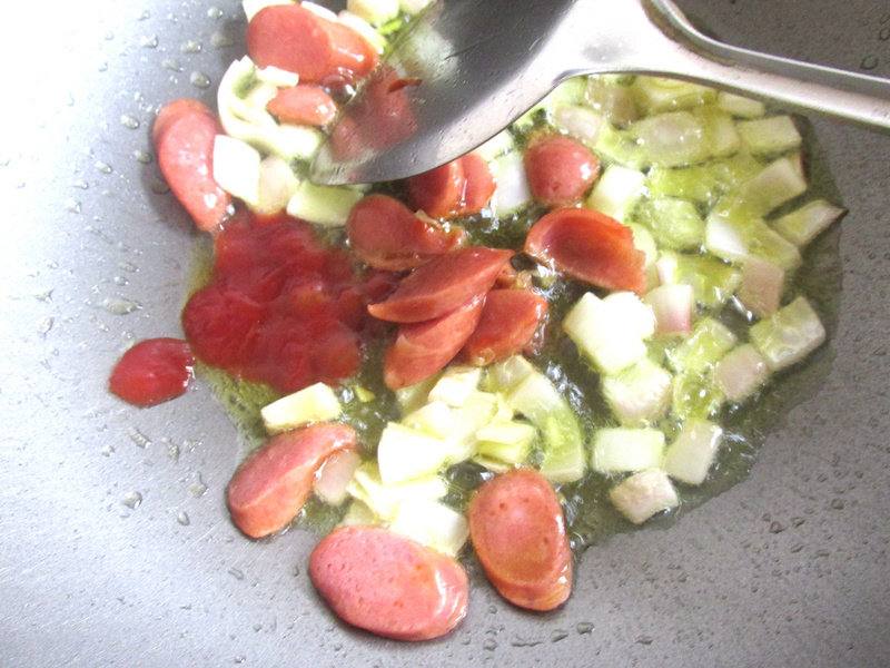 Steps for Making Seafood Abalone Rice