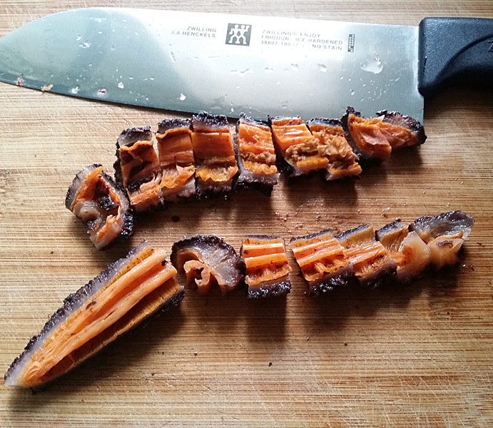 Crab Roe Tofu with Red Sea Cucumber Step by Step