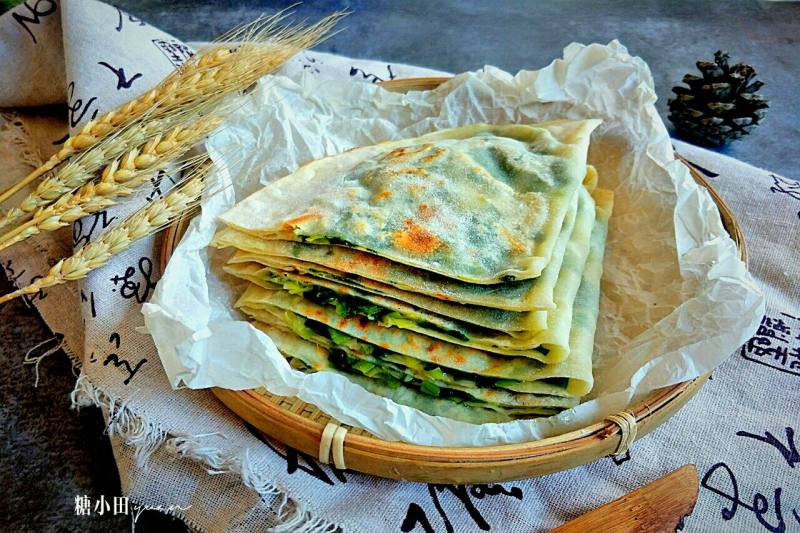 Leek Filling Spring Pancake Cooking Steps