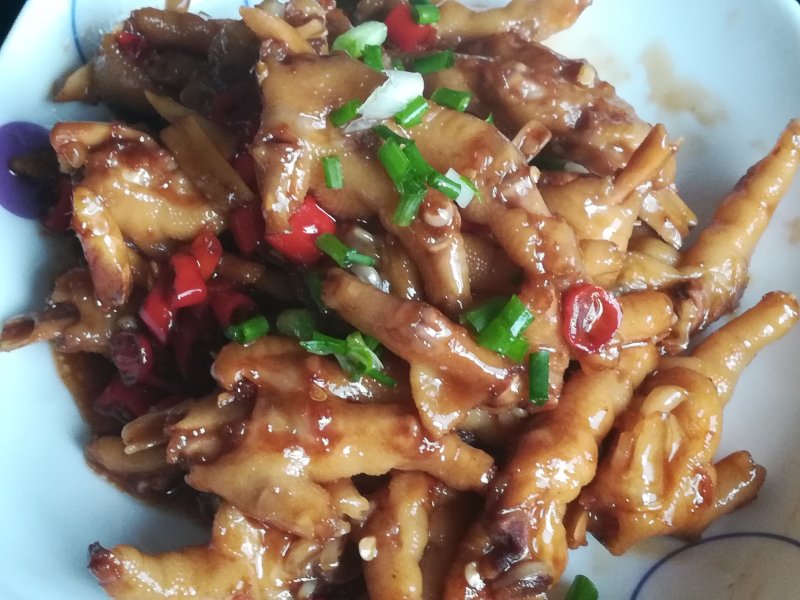 Braised Chicken Feet