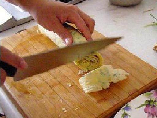 Shiitake Mushroom Omelette Cooking Steps