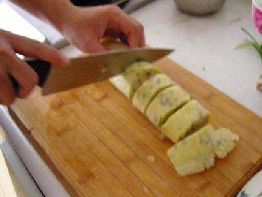 Shiitake Mushroom Omelette Cooking Steps