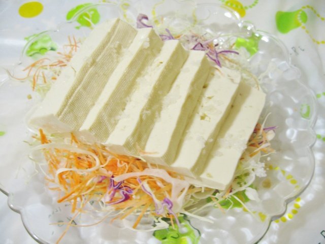 Steps for Making Tofu Salad