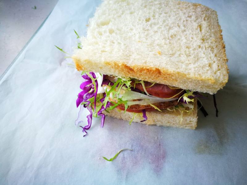 Steps for making Brown Bread Sandwich