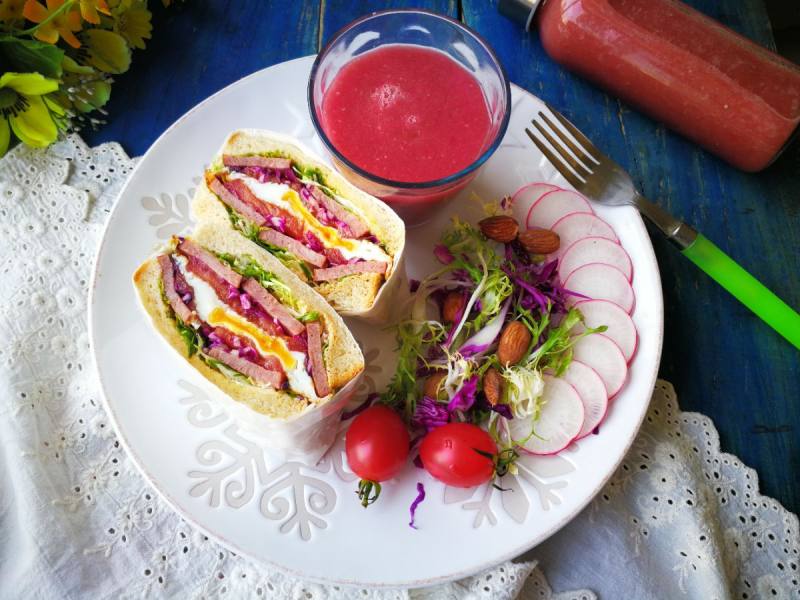 Steps for making Brown Bread Sandwich