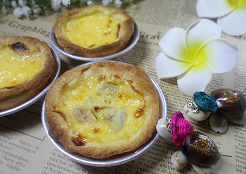 Portuguese Egg Tart with Thousand-Layer Pastry