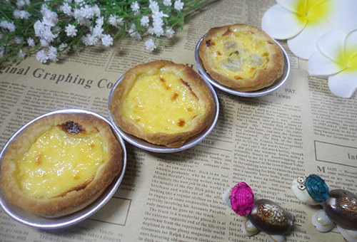 Steps to Cook Portuguese Egg Tart with Thousand-Layer Pastry