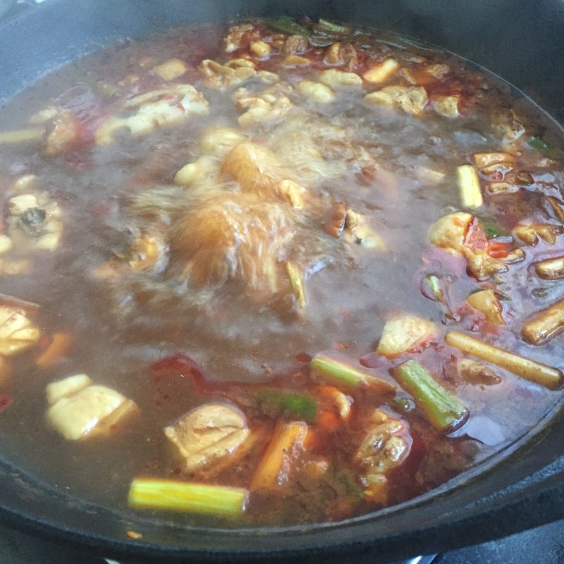 Steps to Cook Braised Chicken Thigh Rice Noodles