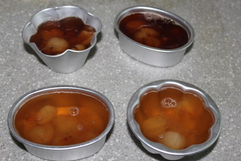 Litchi Tea Jelly - Nourishing and Cooling Preparation Steps