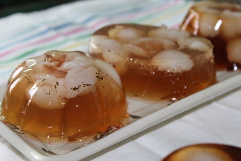 Litchi Tea Jelly - Nourishing and Cooling