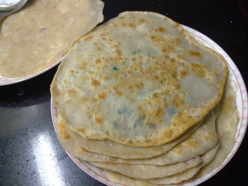 Taro Scallion Pancake