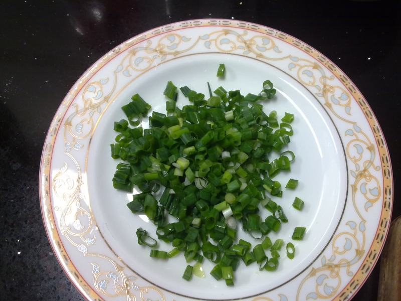 Taro Scallion Pancake Making Steps