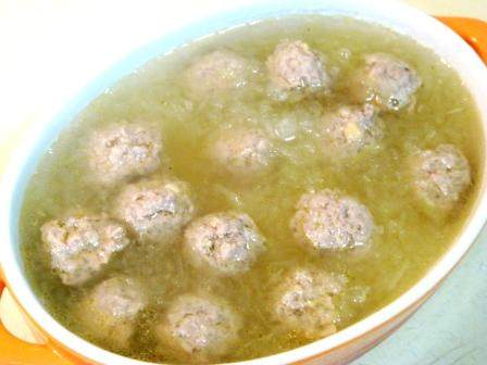 Clear Soup Winter Mushroom Meatball Stew Cooking Steps