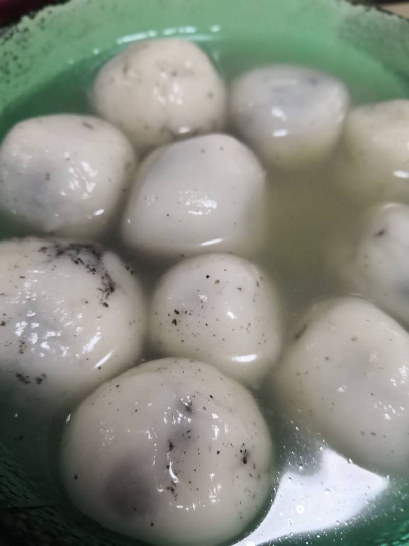 Steps to Make Black Sesame Tangyuan