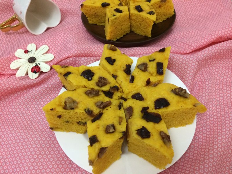 Pumpkin Steamed Cake