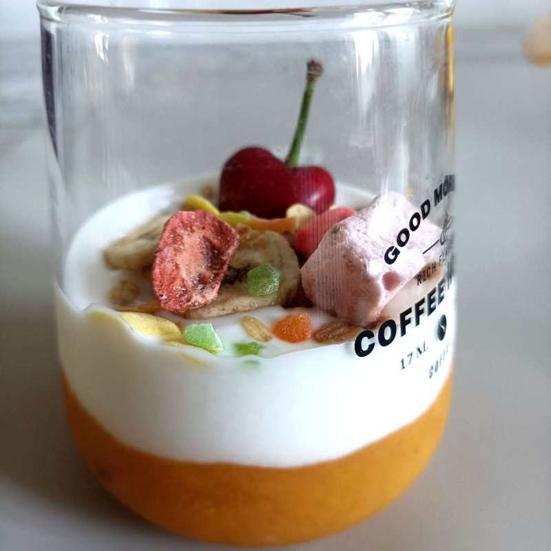 Apricot Plum Jam Yogurt Cup