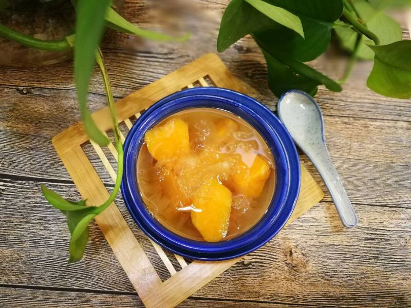 Steps to Make Sweet Potato and Tremella Soup