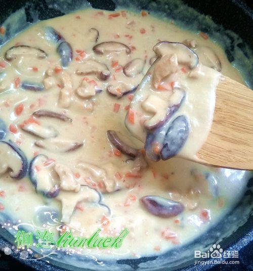 White Sauce Mushroom Chicken Italian Conchiglie Pasta (=＾● w ●＾=) Cooking Steps