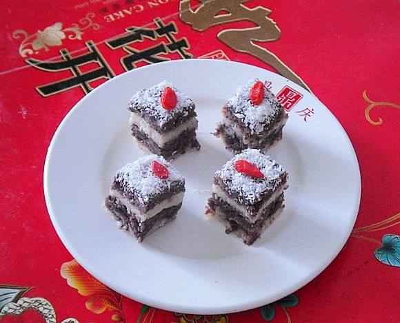 【Northeast China】Coconut Double Color Cake