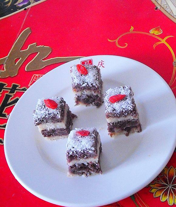 【Northeast China】Coconut Double Color Cake