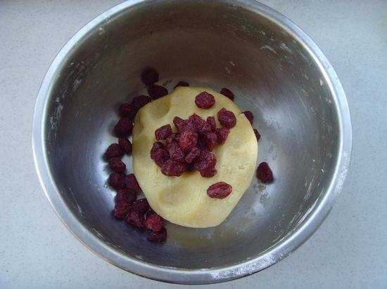 Cranberry Cookies Making Steps