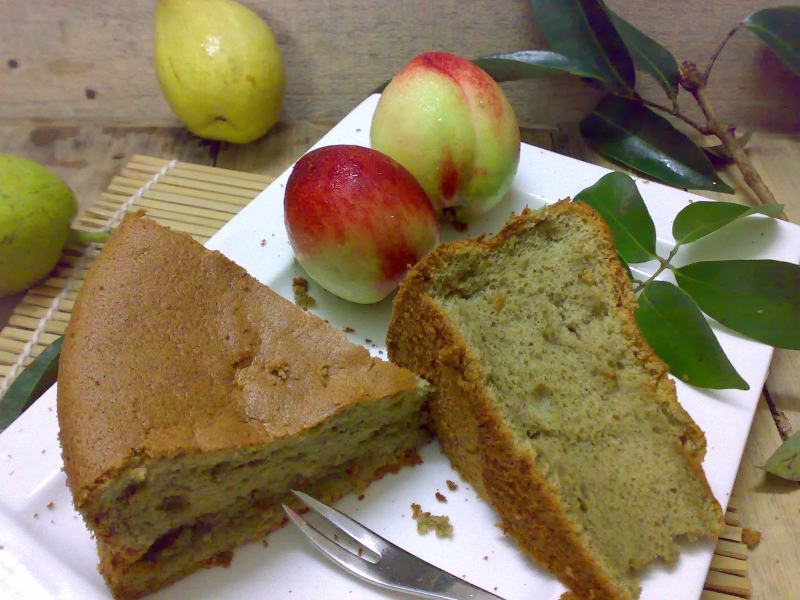 Honey Green Tea Cake