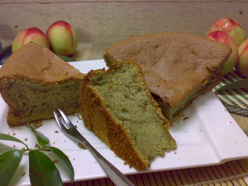 Honey Green Tea Cake