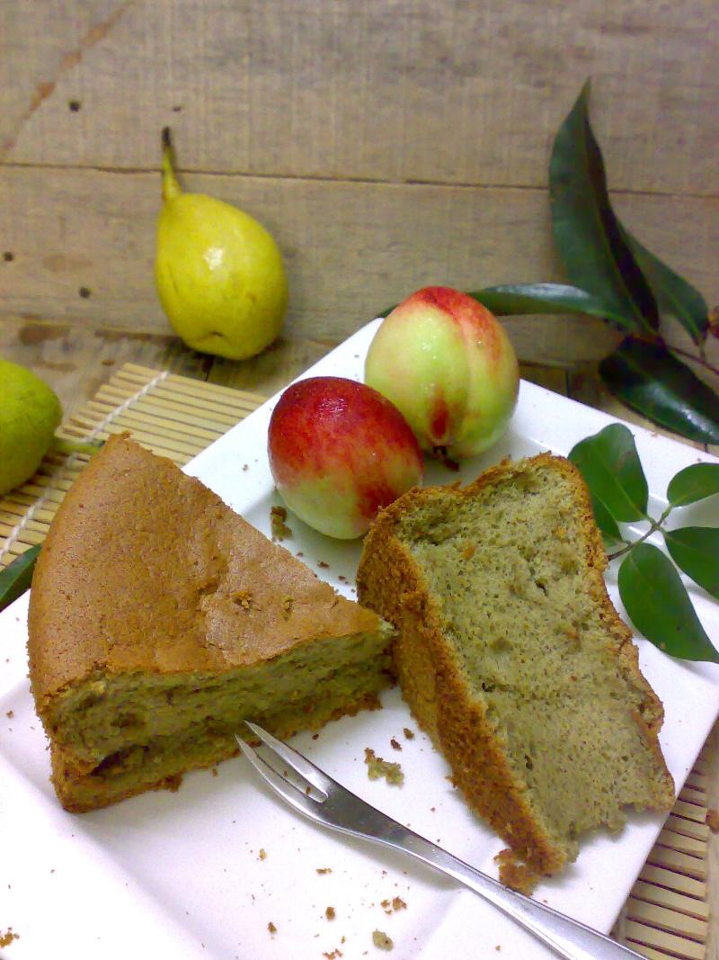 Honey Green Tea Cake