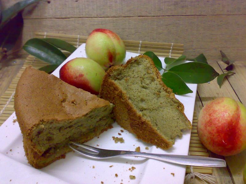 Honey Green Tea Cake