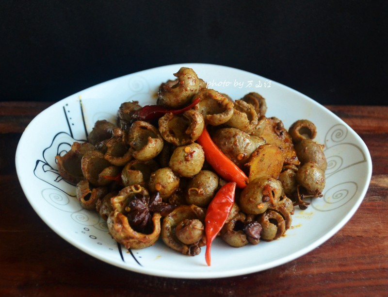 Spicy Stir-Fried Chicken Stomach