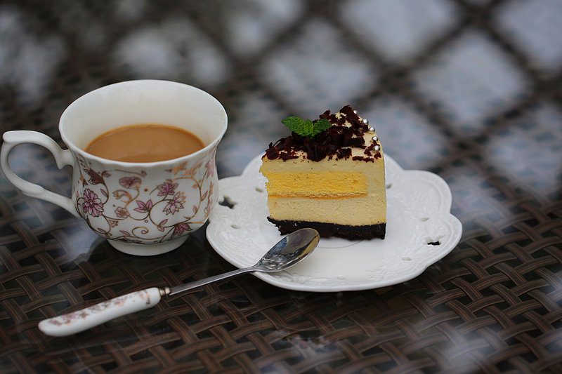 Durian Mousse Cake Making Steps