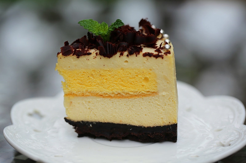 Durian Mousse Cake