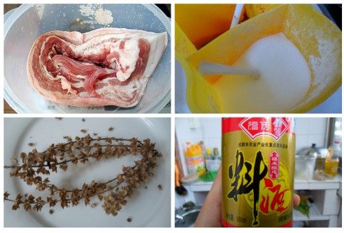 Chinese Bacon Making Method Steps