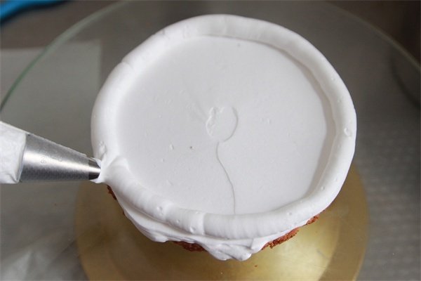 【Tomato Recipe】Pink Skirt Sponge Cake - Fulfill Your Princess Dream Cooking Steps