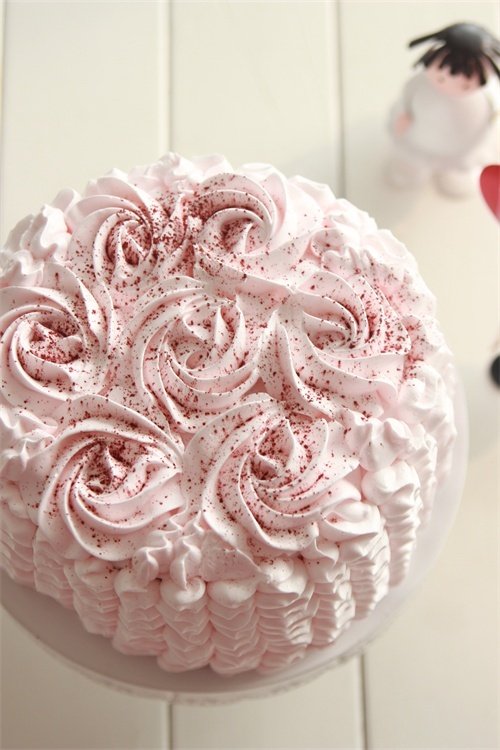 【Tomato Recipe】Pink Skirt Sponge Cake - Fulfill Your Princess Dream