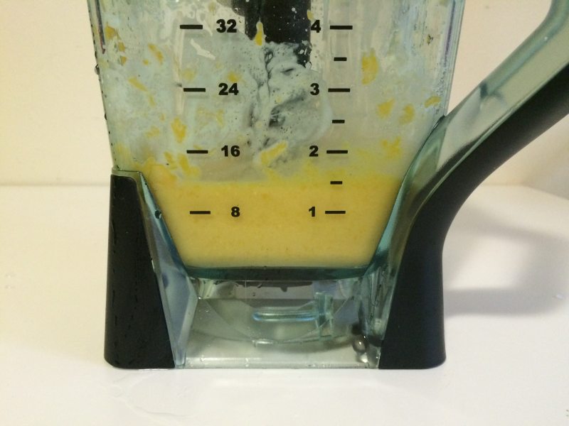 Mango Mousse Making Steps