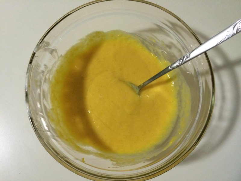 Mango Mousse Making Steps