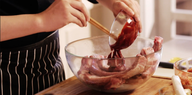 Steps for making Korean Cheese Grilled Ribs