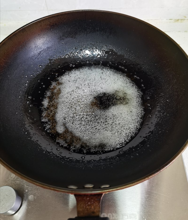 Steps for Making Sweet Potato in Sugar Frost