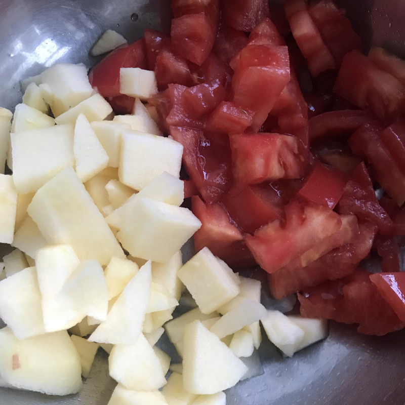 Tomato Carrot Apple Juice Making Steps