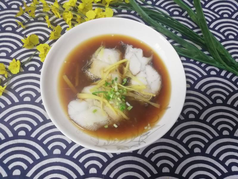 Steamed Cod Fish Cooking Steps