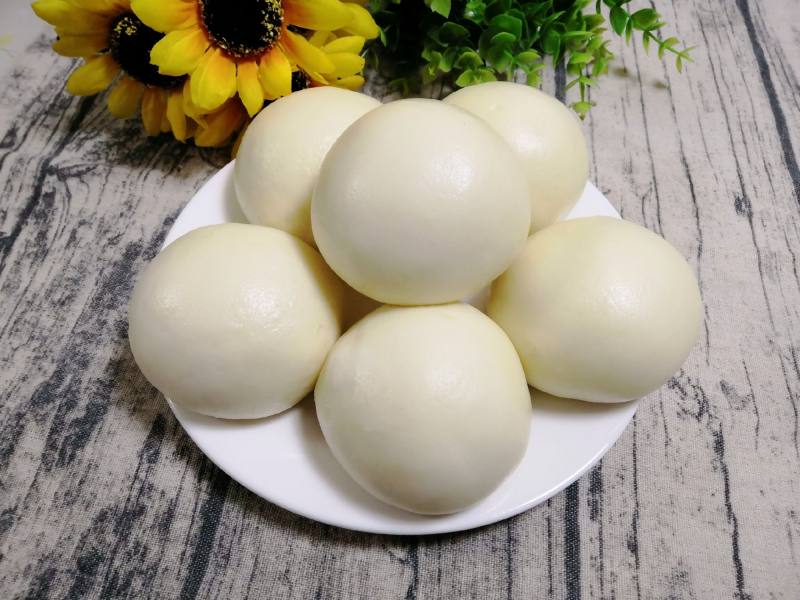 How to Make Smooth Old Dough Steamed Buns Like Baby Skin - Step by Step